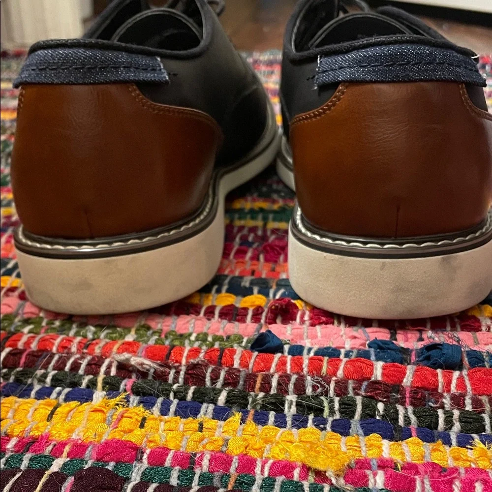 Steve Madden Black and Brown Men's Derbys - Picture 5 of 10